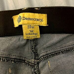 Democracy stretchy jeans